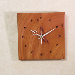 希少銘木 黒柿 木製時計26（掛け時計） 掛け時計・置き時計 katsu工房