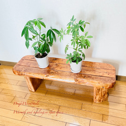 流木インテリア 圧倒的な存在感を醸す流木ベンチ 一点物 長椅子 スツール 木製 北欧 角材 丸太 N4 4枚目の画像