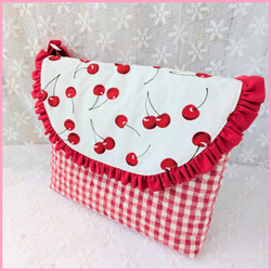 受注制作】防災頭巾カバー 背もたれ シマエナガ 防災頭巾カバー