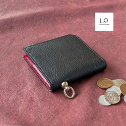 NEW【名入れ対応】ウォレットチェーンが付けれるミニ財布