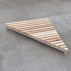 さんかくのすのこ その他家具 家具工房KARIMIKI 通販 19709759｜Creema