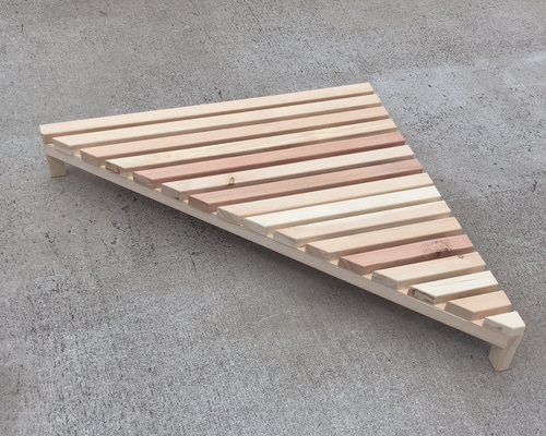 さんかくのすのこ その他家具 家具工房KARIMIKI 通販 19709759｜Creema