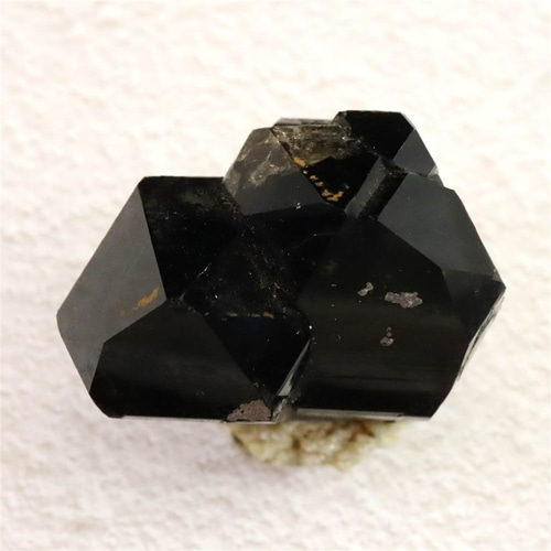 岐阜県中津川市蛭川産 黒水晶（モリオン）原石 ツイン カテドラル