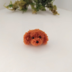 小さいトイプードル（アプリコット) ミニチュア モールアート