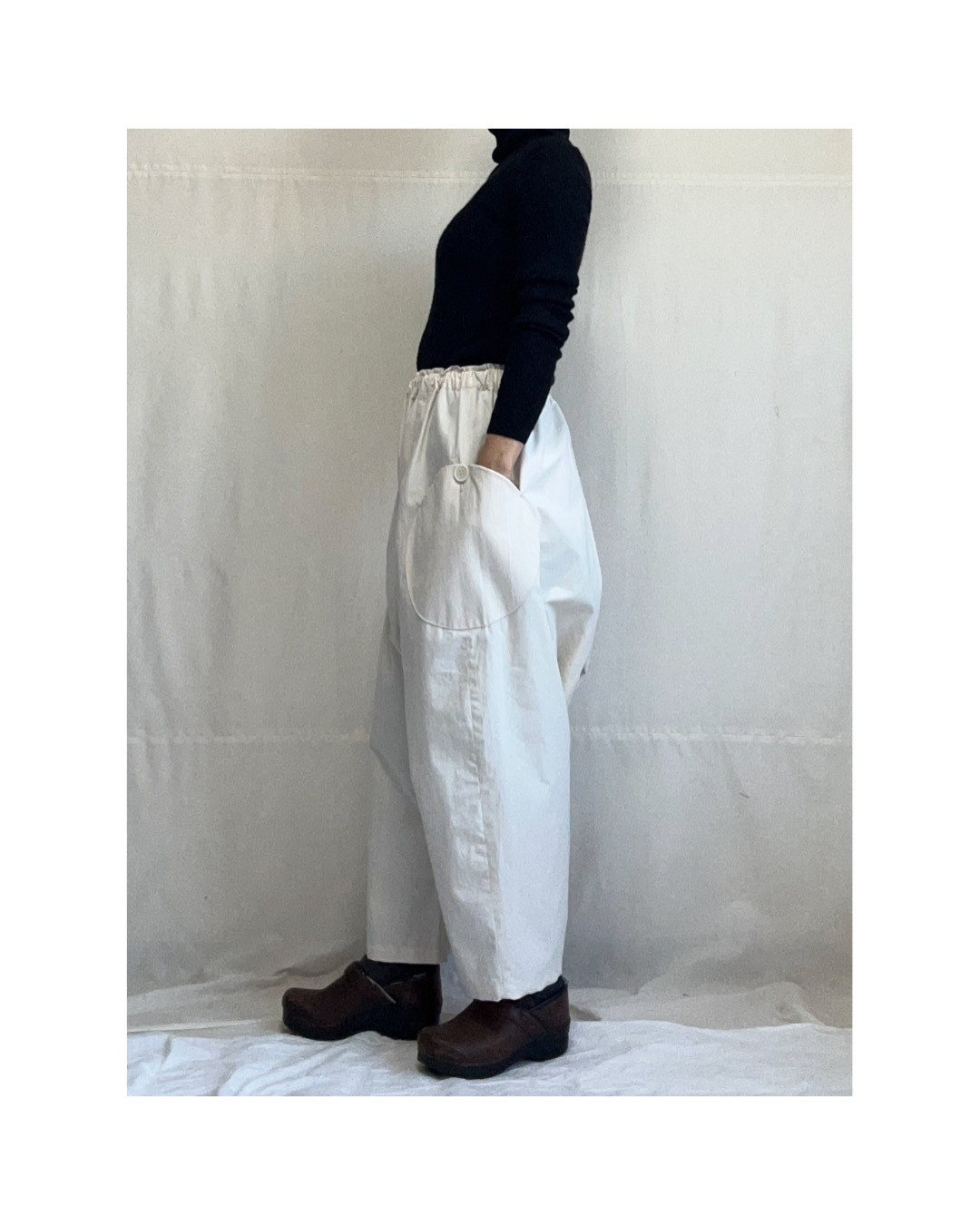 丸ポケットパンツ