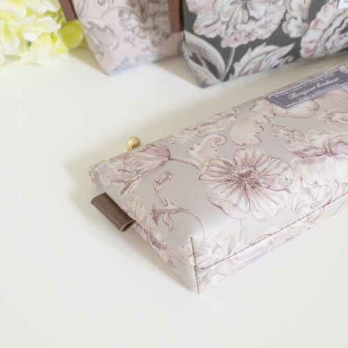 リバティ ラミネート 中身が見えるペンケース・シンクオブミー ブルーム リバティ ラミネート 中身が見えるペンケース シンクオブミー