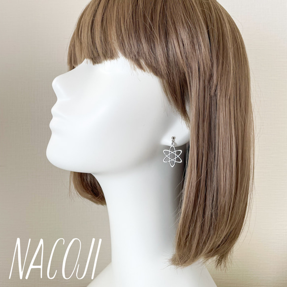 医療系・理系がグッとくる原子ピアス 5枚目の画像