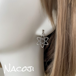 医療系・理系がグッとくる原子ピアス 4枚目の画像