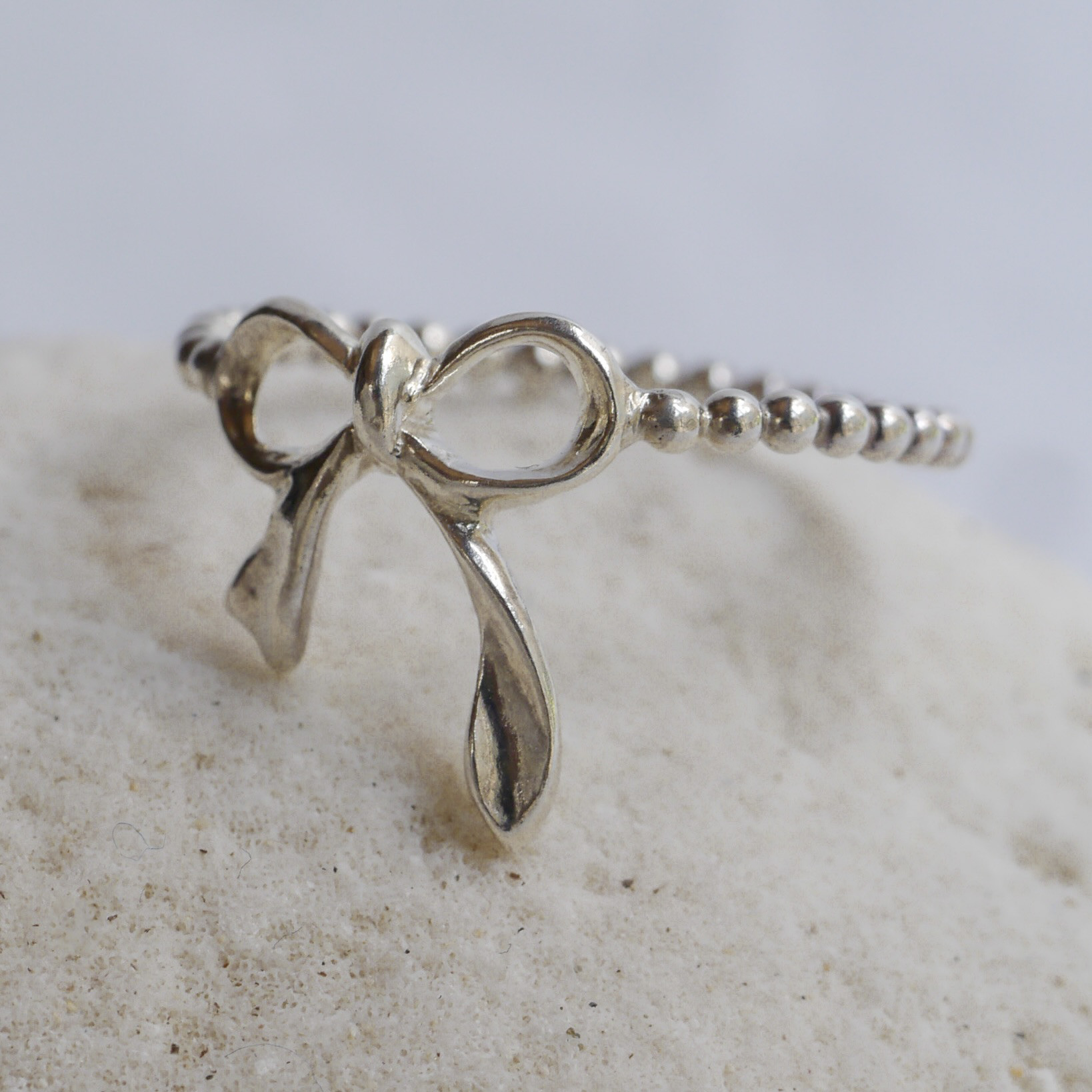 リボンドットリング / シルバー925