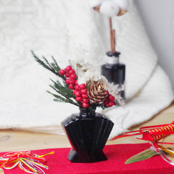 【50%OFF】限定ヴィンテージ小瓶とドライフラワーの3点セット 8枚目の画像