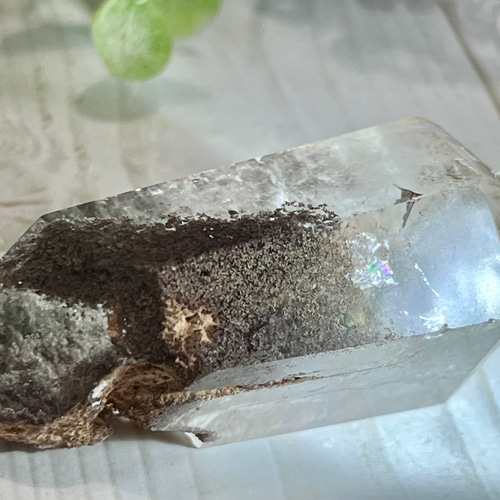 レインボー ガーデンクォーツ ポイント 水晶 クリスタル 原石 その他