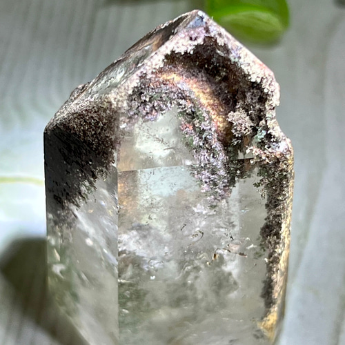 レインボー ガーデンクォーツ ポイント 水晶 クリスタル 原石 その他