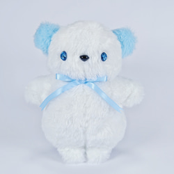 先着順販売】キラキラおめめのくまぬいぐるみ いちごミルク