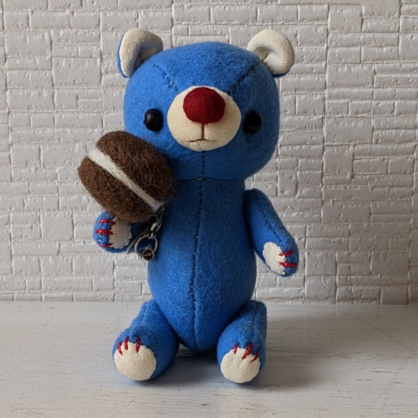 あおいくま ぬいぐるみ haneru 通販 19712354｜Creema(クリーマ)