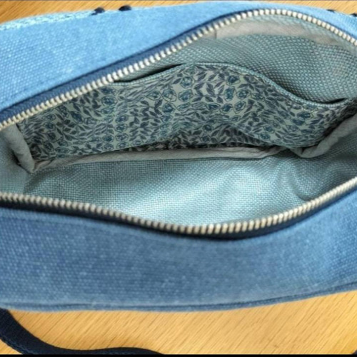 ミナペルホネン ハンドメイド レクタングルショルダーバッグ