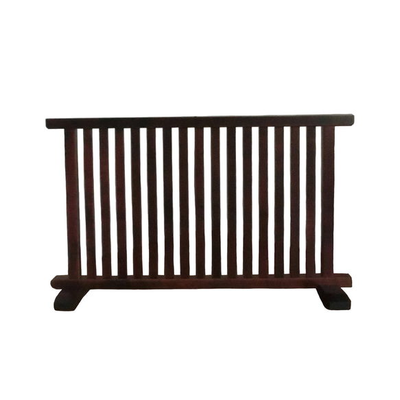 結界 衝立 格子 ついたて パーテーション 木製 W106.5D27.5H50 結界格子衝立 W85H50 パーテーション・間仕切り 衝SHO 通販