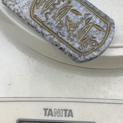 2025.8.18エジプト銘板　糸魚川グレー翡翠ゼロ磁場 2025.8.18エジプト銘板 糸魚川グレー翡翠ゼロ磁場 ネックレス