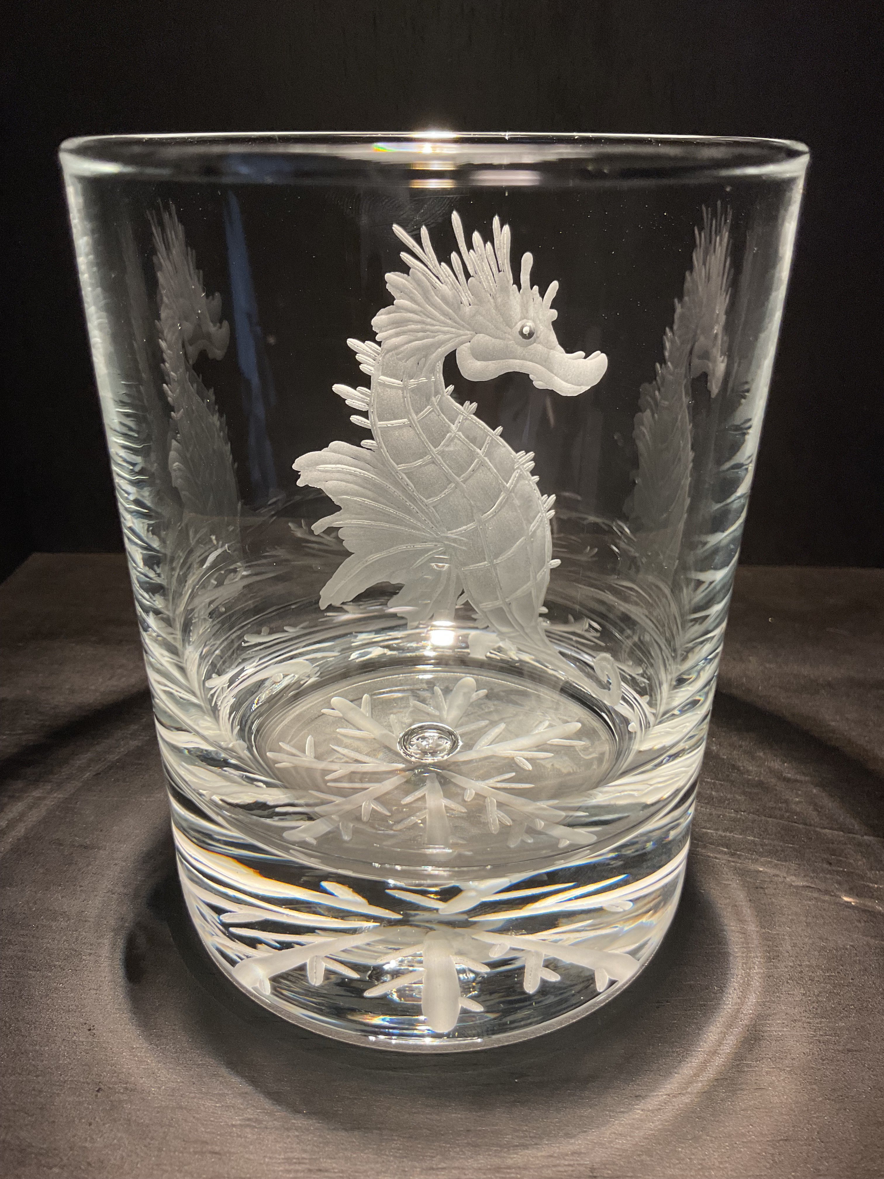 タツノオトシゴ　グラス