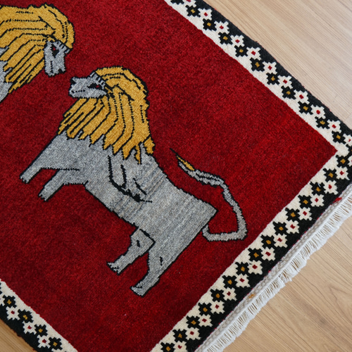 手織り ペルシャ絨毯　カシュカイ族 110x73cm 手織り ペルシャ絨毯 カシュカイ族 110x73cm カーペット・絨毯・ラグ