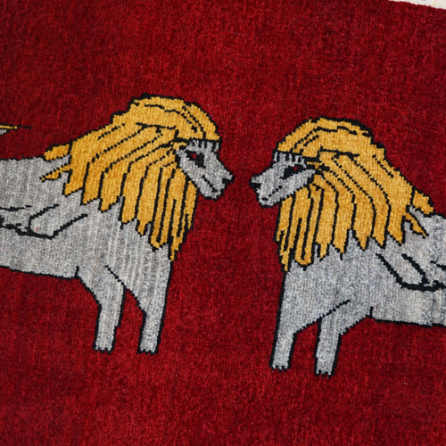 手織り ペルシャ絨毯 カシュカイ族 110x73cm カーペット・絨毯・ラグ