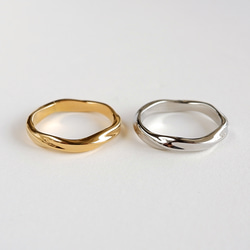 〈シハラ〉ツイストリング　12号 Twist Ring - SHIHARA
