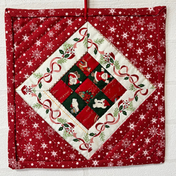 パッチワークキルト⭐︎スノーマン タペストリー・壁掛け mint 通販