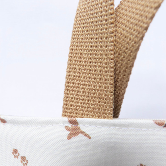 ゆるっとダックスフンドのレッスンバッグ 　通園バッグ　通学バッグ　ダックス　犬 5枚目の画像