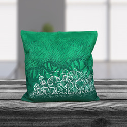 森林靠墊 綠色森林設計 - 檜木香 - 第11張的照片