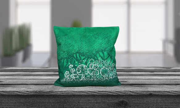 森林靠墊 綠色森林設計 - 檜木香 - 第11張的照片