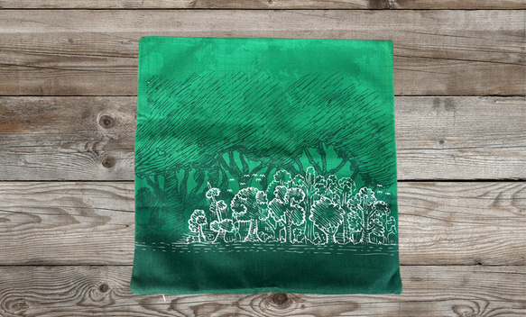 森林靠墊 綠色森林設計 - 檜木香 - 第6張的照片