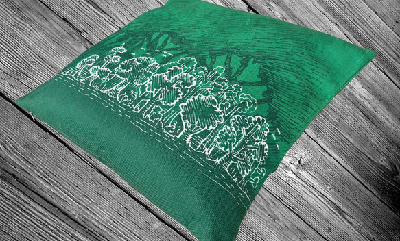 森林靠墊 綠色森林設計 - 檜木香 - 第10張的照片