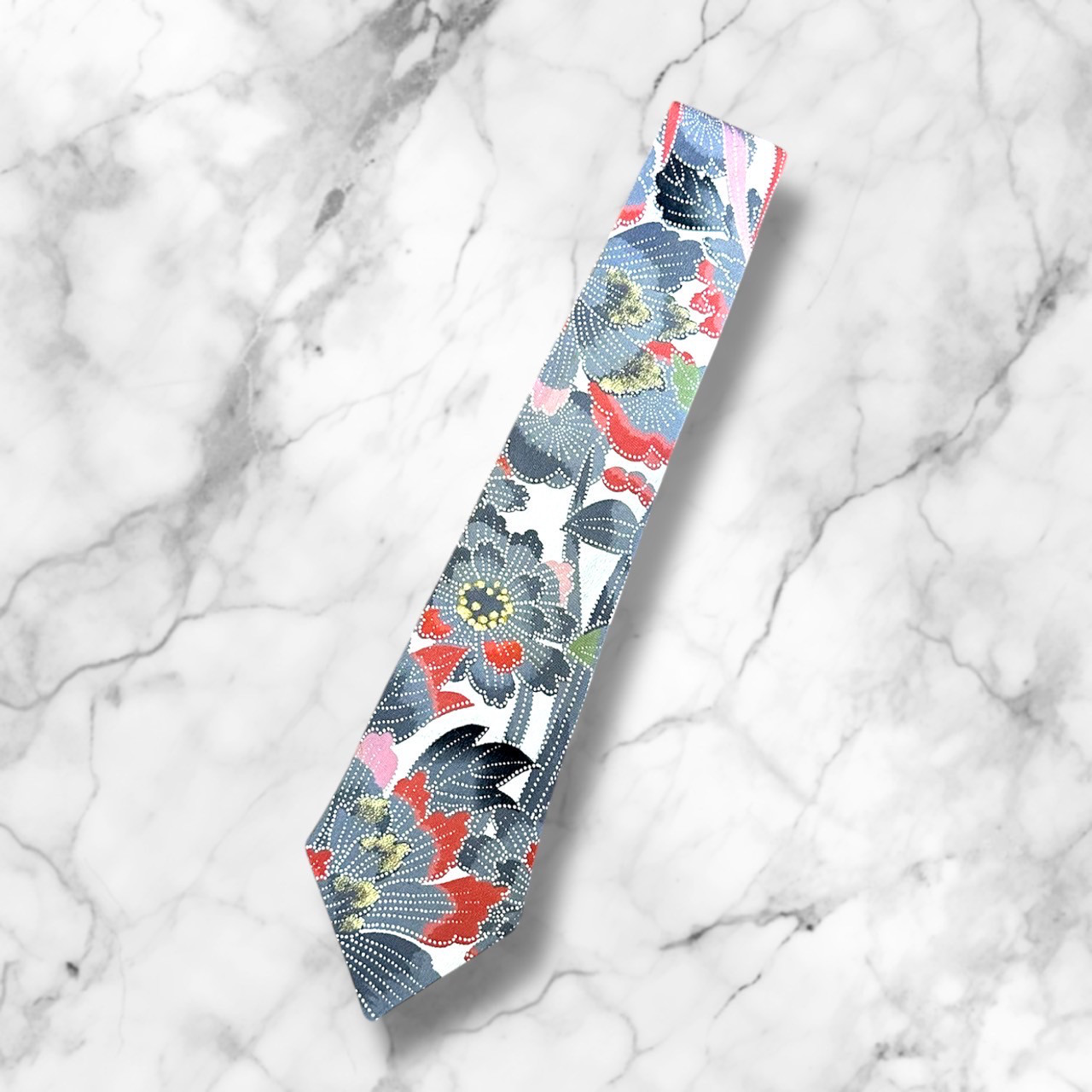 メンズ　ファッション　ネクタイ　プレゼント　和柄　大正浪漫なサムライタイ　美し日本の四季物語　ギフトラッピング対応