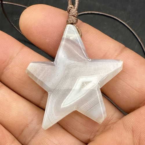 2025.8.19極星　新潟産上質縞瑪瑙 2025.8.19極星 新潟産上質縞瑪瑙