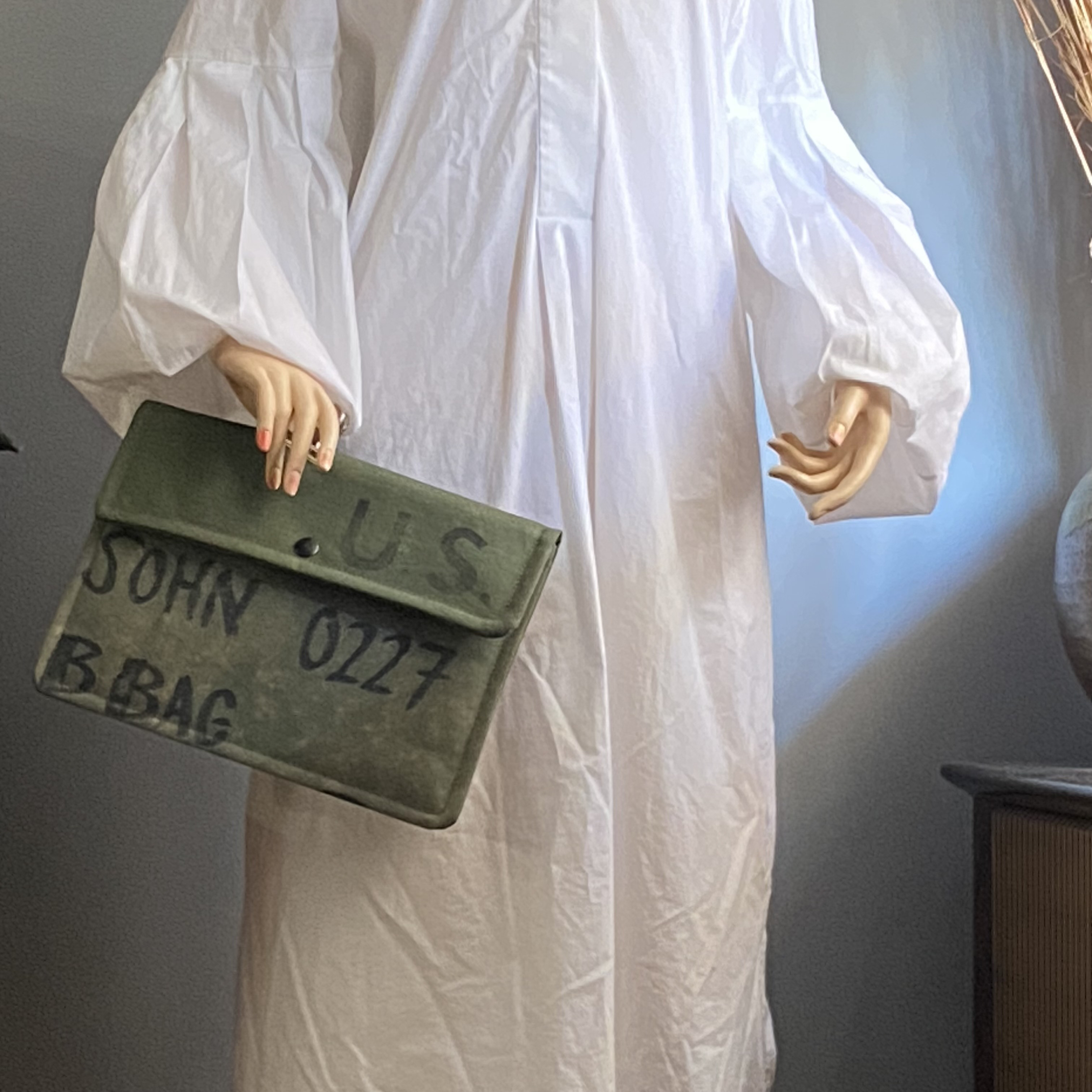 60’s U.S. Military Nylon Clutch Bag