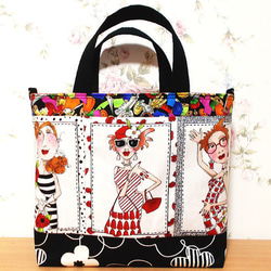 ロラライハリス　オーダーバッグ　哲直 ロラライハリス刺繍 トートバッグ＆ショルダーバッグ