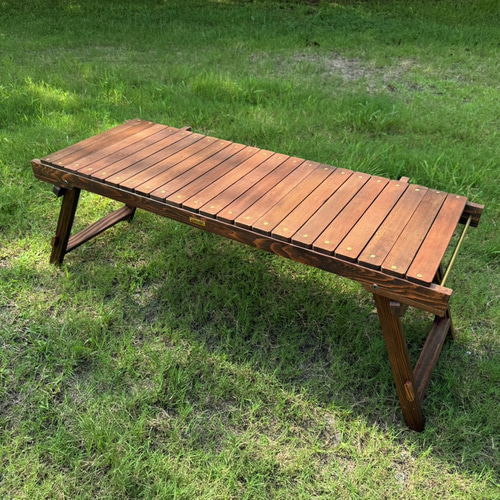 折りたたみローテーブル 真鍮シェラカップ掛け＆真鍮ビス igtテーブル 折りたたみローテーブル 真鍮シェラカップ掛け＆真鍮ビス igt