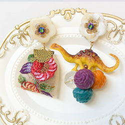 インド刺繍 ピアス のおすすめ人気通販 検索結果｜Creema(クリーマ