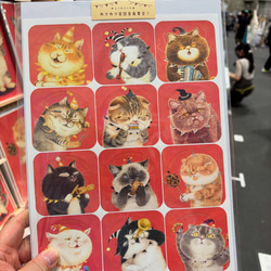 ◆ シールシート ◆　カリカリ楽団全員集合！ 3枚目の画像