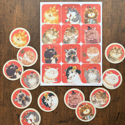 ◆ シールシート ◆　カリカリ楽団全員集合！ 4枚目の画像