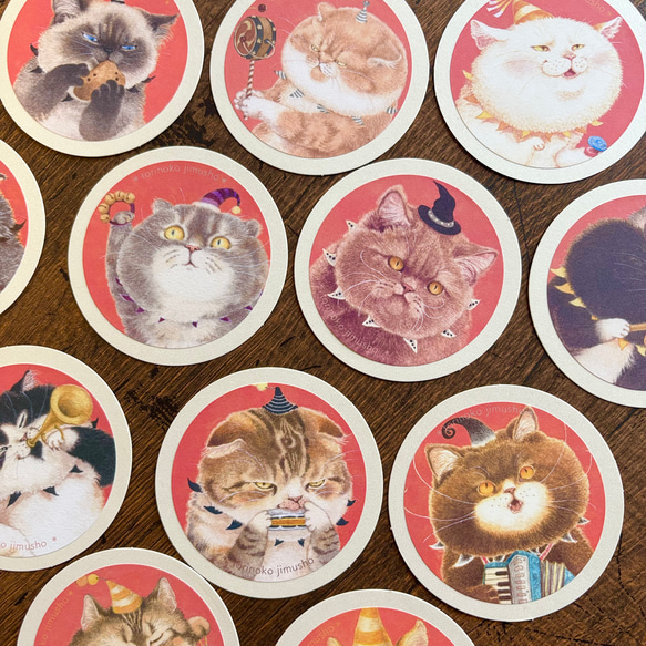 ◆ シールシート ◆　カリカリ楽団全員集合！ 1枚目の画像