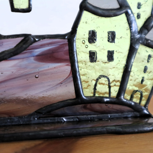 ステンドグラス　ハロウィン ハロウィンにオススメのステンドグラス」の件 - ステンドグラスのある