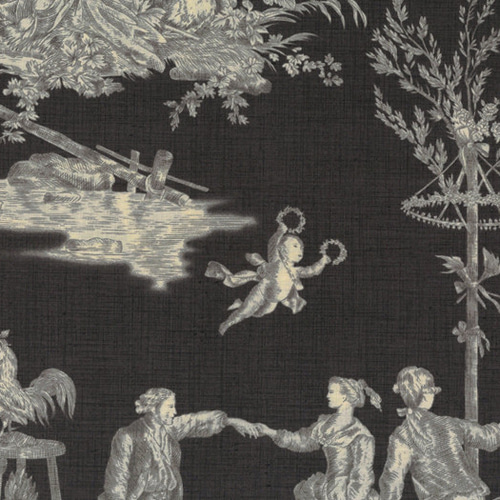 ハーフカット！再入荷！『トワルドジュイ アンティーク調 Rural Jardin