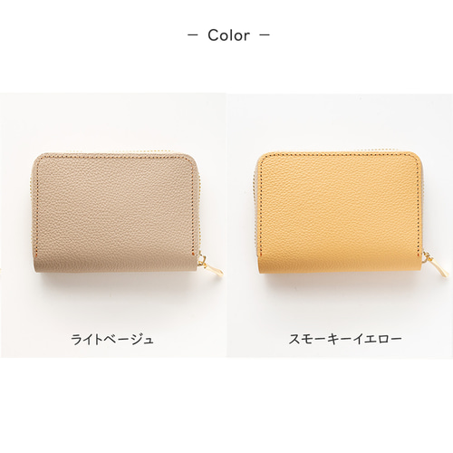 お札が折れない コンパクトウォレット 【 シュリンクレザー 刺繍 】 本