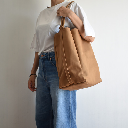 VERTICAL2 TOTE BAG (モカ/ベージュ)2WAY リュック 帆布 トートバッグ