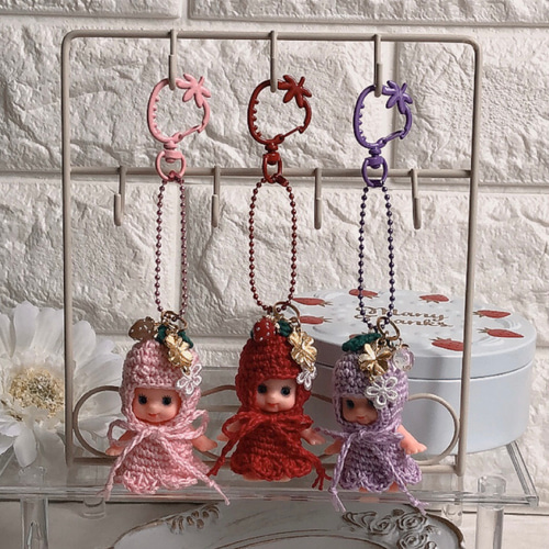 いちごになりたいキューピーちゃん♪ 人形 あみぐるみ 着ぐるみ