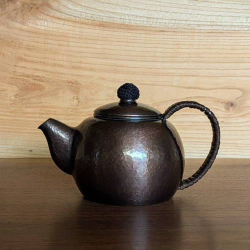 銅製 急須 口打ち出し 0206 ポット・急須 銅工芸ブリキや彰三 通販