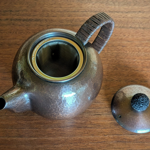 銅製 急須 口打ち出し 0206 ポット・急須 銅工芸ブリキや彰三 通販