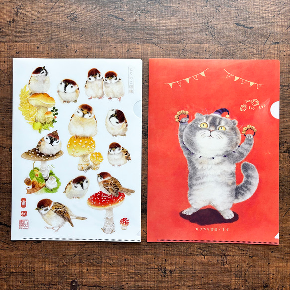 クリアファイル〈A4サイズ〉すず 4枚目の画像