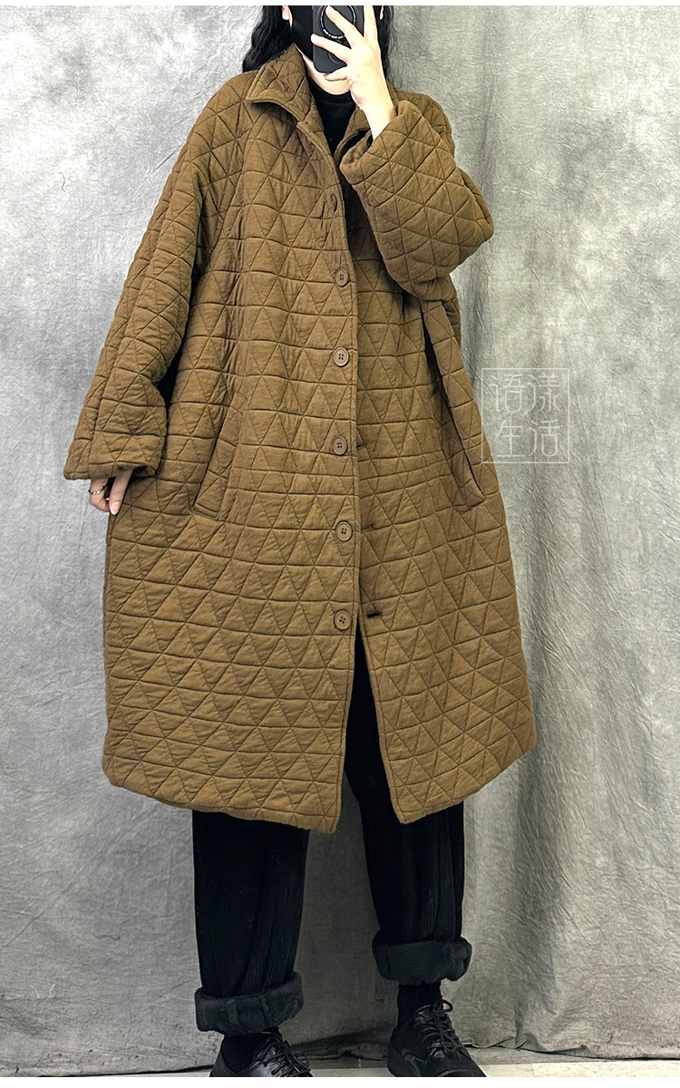 オリジナル高級ミドル丈綿入れ女性2025年新型秋冬爆金ファッションラージサイズ厚手保温