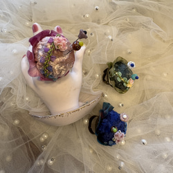 ミニョネット・ミニビスクドール❤︎勿忘草ちゃん(ピンク)A その他人形